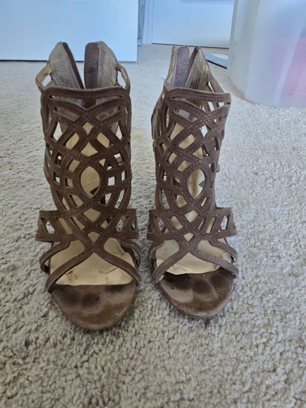 Adrienne Vittadini Ladies Heeled Sandals